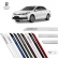 Friso Lateral Facão Corolla 2015/2022 TOP MIX - Branco Polar