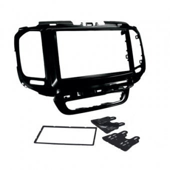 Moldura FIAMON 7 Pol - Fiat Toro 2016/2021 - Black Piano
