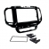 Moldura FIAMON 7 Pol - Fiat Toro 2016/2021 - Black Piano - 4123