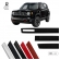 Friso Lateral Vazado Renegade 2015/2021 TOP MIX - Preto Carbon