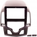 Moldura EXPEX 9 Pol - I30 2009/2013 Ar Digital - Preto - EPX9HY014
