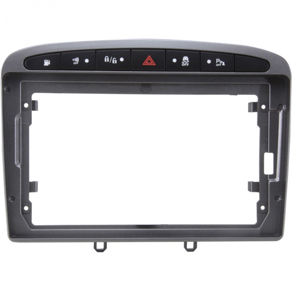 Moldura EXPEX 9 Pol - Peugeot 308/408 2012/2020 - Grafite - EPX9PG006