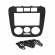 Moldura FIAMON 7 Pol - Volkswagen Gol/Saveiro/Parati G4 - Preto - 3204