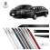Friso Lateral Yaris Hatch/Sedan TOP MIX - Preto Infinito