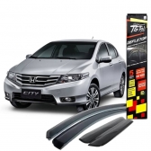 Calha de Chuva Defletor Honda City 2009/2014 - 4 Portas - TG POLI
