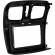 Moldura EXPEX 9 Pol - Renault Sandero/Logan 2015/2021 - Preto - EPX9RN007