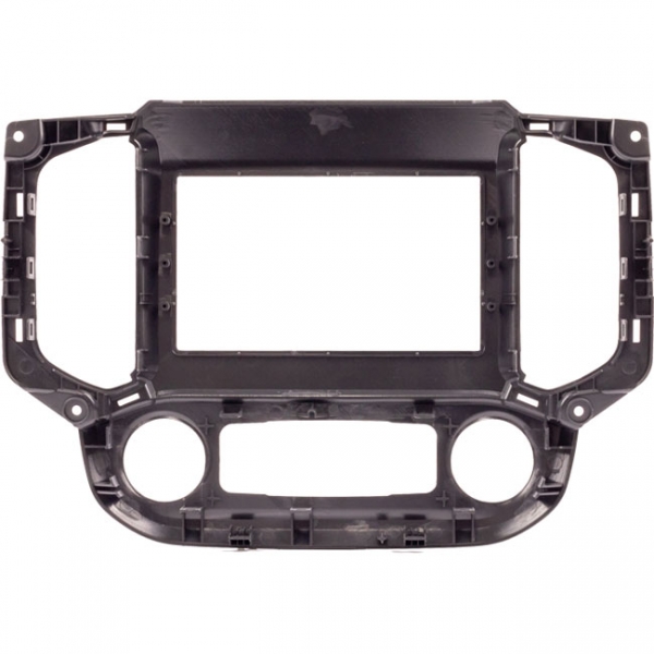 Moldura EXPEX 2Din - Cerato 2009/2012 Ar Analógico - Grafite - EPX472