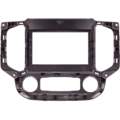 Moldura EXPEX 2Din - Cerato 2009/2012 Ar Analógico - Grafite - EPX472