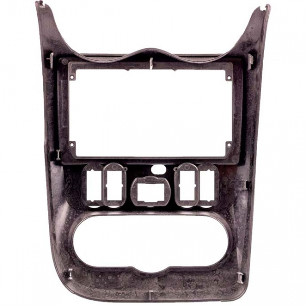 Moldura EXPEX 9 Pol - Renault Sandero/Logan 2011 em diante - Prata - EPX9RN006