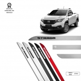 Friso Lateral Facão Strada Plus CS TOP MIX - Cinza Silverstone