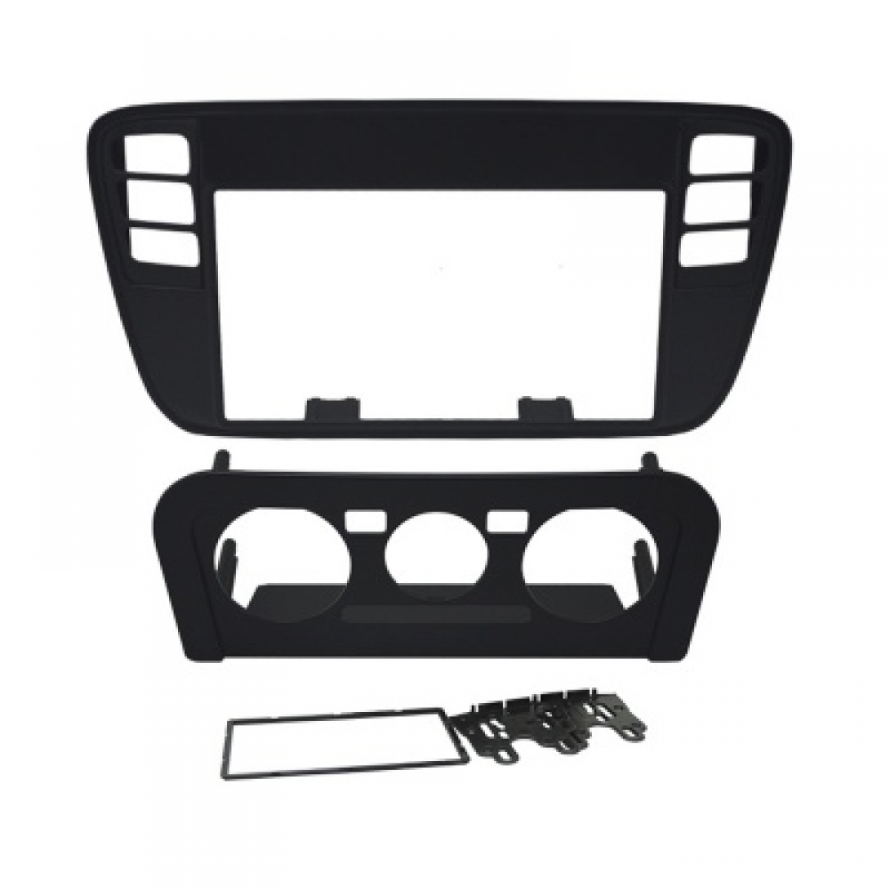 Moldura FIAMON 7 Pol - Volkswagen UP 2014/2016 - Preto - 3253