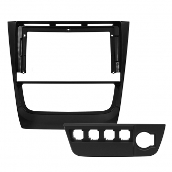 Moldura EXPEX 9 Pol - Gol G6 2012/2016 - Preto